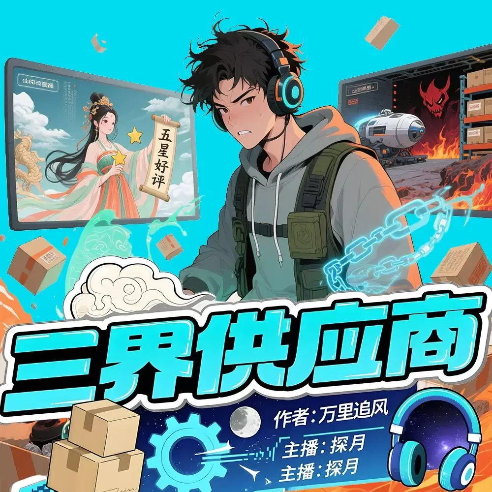 多人有声剧《三界供应商》主播：探月 2188集完-听书迷